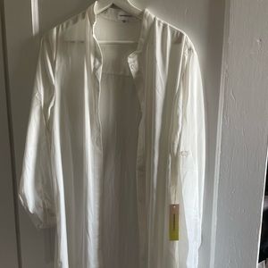 NWT Summersault Long Shirtdress Cover Up